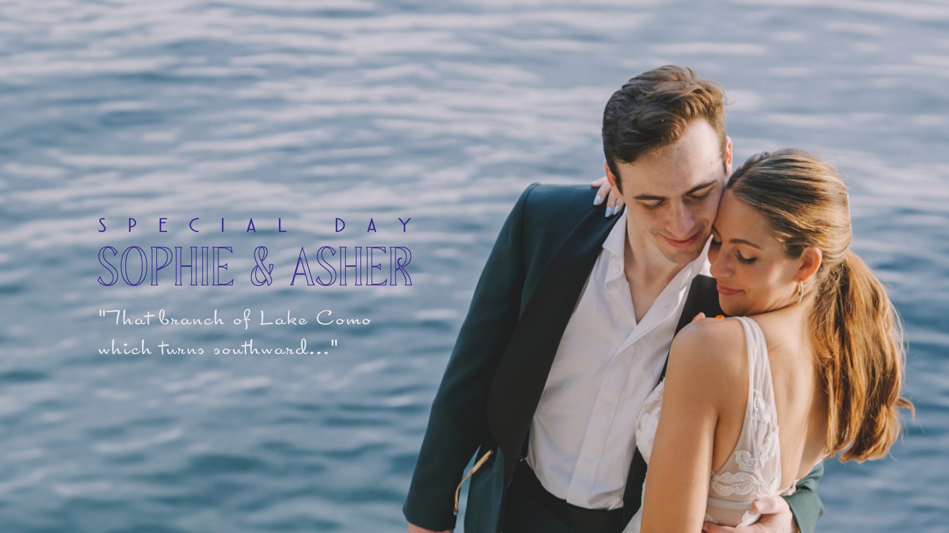 Villa Cipressi Wedding: Super 8 and Digital Film for Sophie & Asher